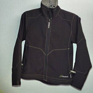 Cloudveil Headwall Jacket Womens Small Grey Lime Green‎ Softshell Windstopper